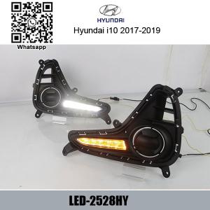 Wholesale Hyundai i10 LED cree DRL daytime running lights driving daylight factory from china suppliers
