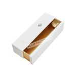 Eco Friendly White Paper Champagne Packaging Boxes Wine Display Box PMS Printing