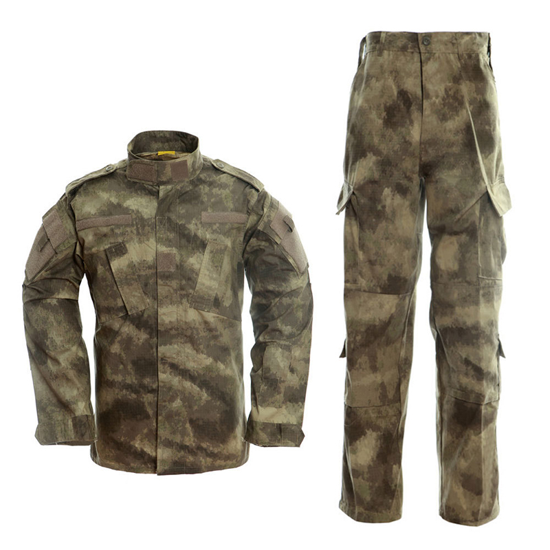 S-XXXL Outdoor Hiking Work Training Suit Long Sleeve Shirts Trousers ACU Men Uniforme de Camuflaje