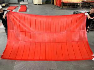 Wholesale Red color Polyurethane Fine Screen Mesh For Screening Machines from china suppliers