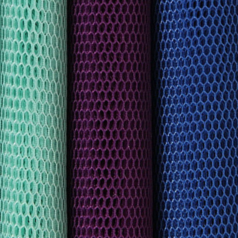 Memory 4mm 3D Mesh Material Polyester Mesh Fabric Highly Breathable