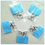 ALS Dental Orthodontic Molar Tubes Rings Supplies With Cleats Slot 0.018 0.022