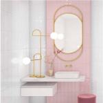 Rough Texture 150 x 150mm Porcelanato Ceramic Mirror Subway Kitchen Tiles for