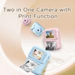 Rechargeable Childrens Printable Camera Toy 1300mAH Video Recorder OEM