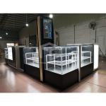 T5 LED Glass Cell Phone Kiosk 8mm Thick Tempered Glass Cell Phone Display