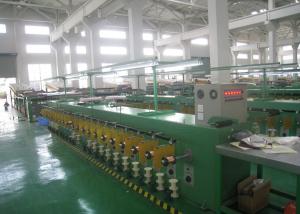 China Tube Tinned Annealed Copper Wire Tinning Machine 68Kw 300 Pay Off Bobbin on sale