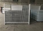 Security Barrier 5mm Temporary Steel Fencing For Construction Event