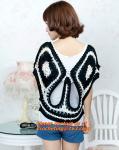 Blouse, Women, Hollow Out, Loose, Beach Crochet, Bikini, Blouses, Long Sleeve,