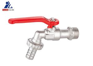Wholesale Iron Handle Bibcock Ball Valve PTFE Seat Garden Hose Valve from china suppliers