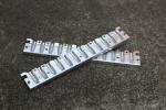 Double Color Ribbed Lipstick Production Line Mold With 12 Holes