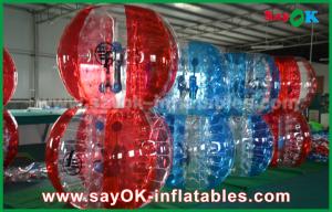 Wholesale Inflatable Garden Games Queen Size PVC / TPU Inflatable Sports Games Bubble Ball Soccer from china suppliers