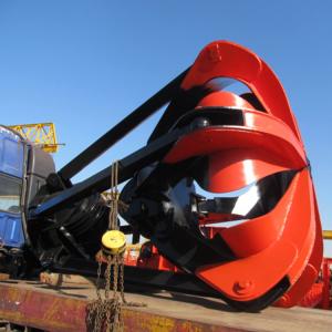 Wholesale 2-12m3 Pulley Q235 Electro Hydraulic Orange Peel Grab Anti-corrosion from china suppliers
