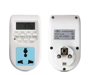 Wholesale AL-06 Time Switch With Socket EUR/UK PLUG from china suppliers