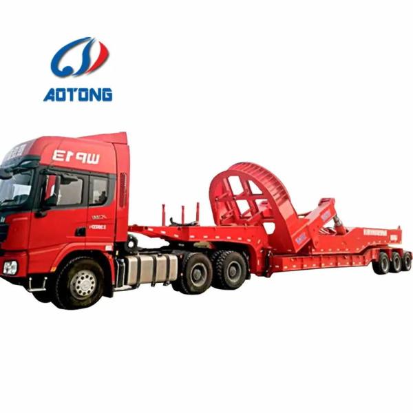 Special Transport Wind Blade Semi Trailer with Fuwa 13ton Axle 16000mm*3000mm