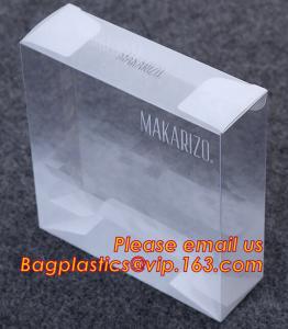 Wholesale transparent plastic box, High quality custom design logo printing clear plastic box wholsale,plastic packaging box,pet from china suppliers