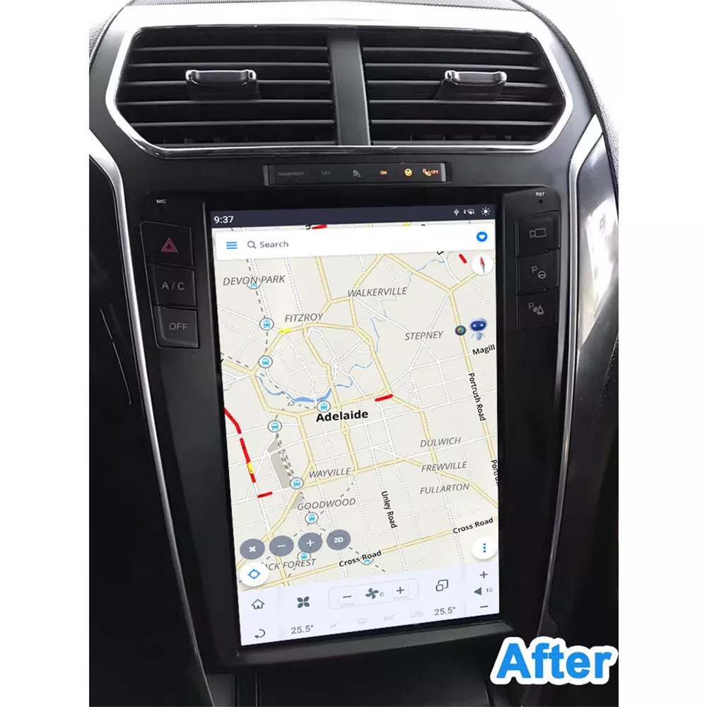 12.1 Inch Android Car Radio GPS In Dash Navigation For Ford Explorer Stereo 2014-2019