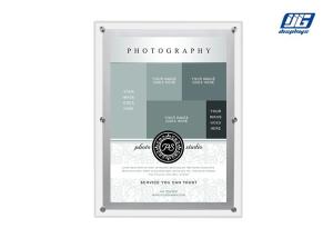 Wholesale A4 Ultra - Slim Acrylic Frame Crystal LED Light Box For Advertisement from china suppliers