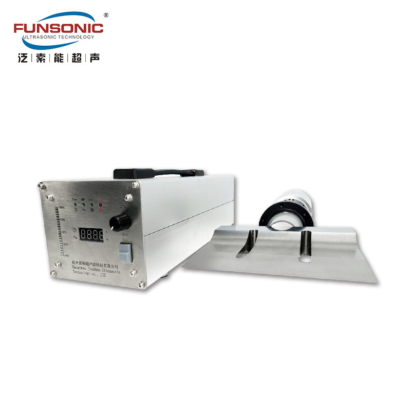 20Khz Ultrasonic Rubber Cutting Machine With 150mm Customized Titanium Blade
