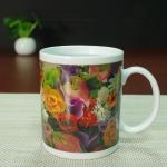 Ceramic temperature changing mugs cup hearts gift AB grade