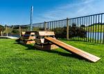 Powder Coated Square Tube Fencing Tubular Steel Spear Top Galvanized