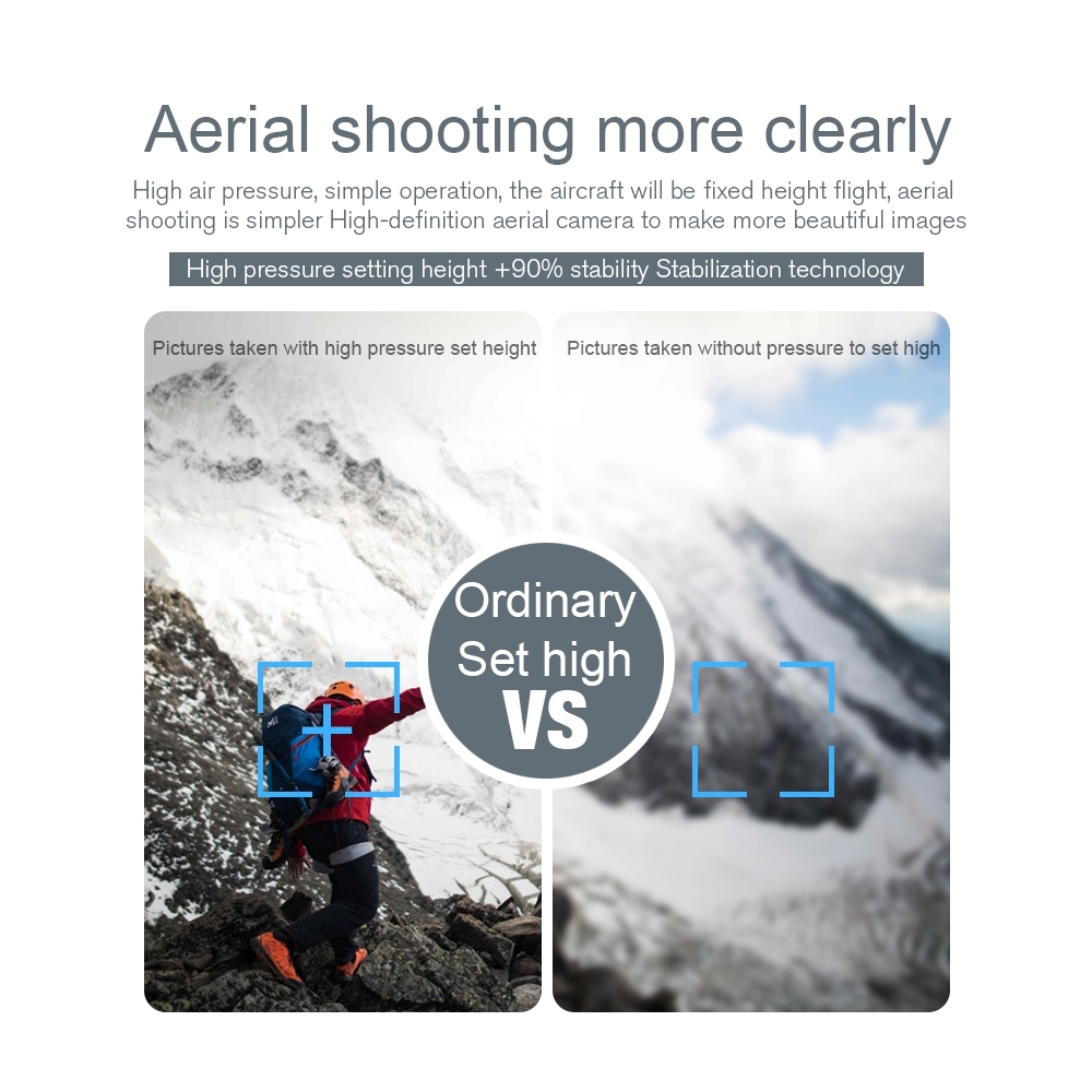 New style WiFi FPV Camera High Hold Mode Foldable Flight Time 18 Minutes 1080P F69 Quadcopter drone with camera