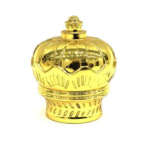 Wholesale Light Gold Metal Crown Type Zamac Perfume Bottle Cap from china suppliers