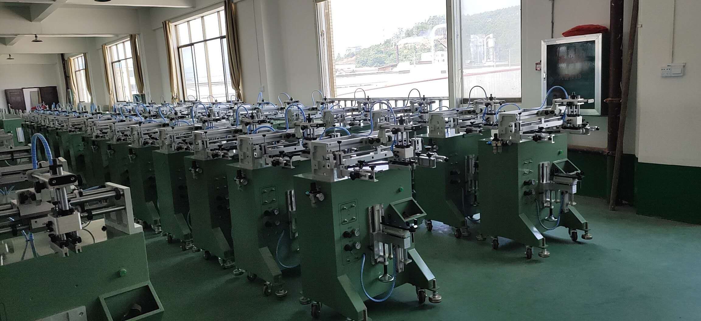 Curved surface screen printer factory