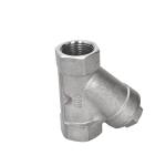 Get Samples of 304/316 Stainless Steel Y Filter for Water Heating Pipe Filter