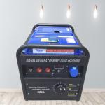 DC 2kw 250 Amp Diesel Welder 195FE Engine Electric Start Permanent Magnet