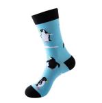 Wholesale Custom OEM Unisex Novelty Fashion Animal Style Cotton Mens Crew Happy