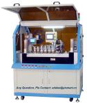 Automatic IC Card Embedding Machine YIE-4000 implanting the punched IC chips