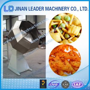 Wholesale Automatic double-drum single-drum snack puff feed flavoring line from china suppliers