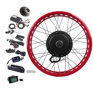 Wholesale 80km/h speed 48V-72v brushless hub motor 3000w/kit bike electric/3000w ebike conversion kit from china suppliers
