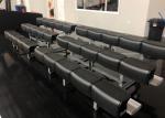 Portable Aluminum Bleachers With Blow-Molded Plastic Bench Seat