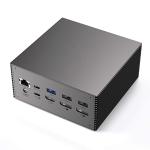 USB C Docking Station with Smart Heat Dissipation 4K Resolution HDMI Video