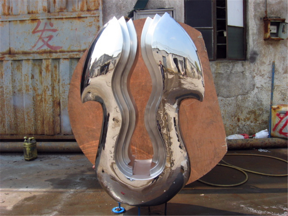 Custom Metal Garden Statues Sculptures Pieces Hotel Modern Art Sculptures