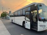 Air Suspension Higer Brand Used Coach Bus 53 Seater Double Doors Wp.7 Diesel