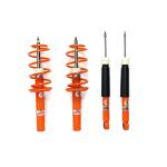 4 Stage Damping Adjustable Steel Shock Absorber Customizable For Golf V6