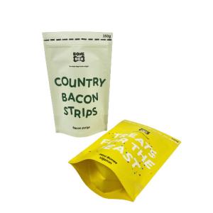 Wholesale Biodegradable Coffee Bean Packaging Pouch Kraft Paper Recyclable Stand Up Pouch Coffee Bag from china suppliers