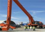 30 Meters Excavator hitachi EX1100 EX3600 Long reach Boom and stick For Sea Port