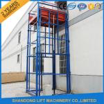 Outdoor Freight Hydraulic Cargo Lift with 3500kg Lifting Capacity 7 m Lifting