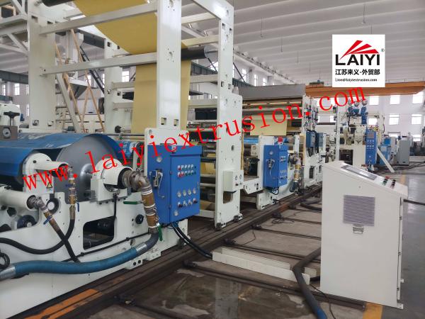 High Precision Adhesive Coating Automatic Paper Lamination Machine 45-55kw
