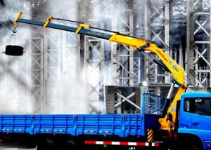 Wholesale Durable XCMG Folding Boom Truck Mounted Crane 10T For City Construction from china suppliers