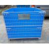 Buy cheap Factory Foldable stainless steel wire mesh metal pallet Storage Cage wire from wholesalers