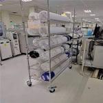 SMT ESD Reel Storage Shelving Rack Trolley Cart Stainless Steel industrial anti