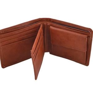 Wholesale ROHS RFID Credit Card Holder Wallet , 11.5x9.5CM BM Personalized Mens Leather Wallet from china suppliers