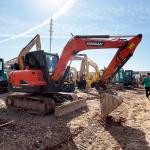 Dx60 Mini Used Doosan Excavators 6ton Secondhand Earth Moving Excavation