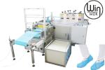 120pcs/Min Shoes Cover Making Machine , Anti Slip Overshoes Making Machinery