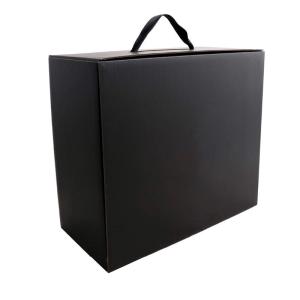 Wholesale Double Empty Perfume Bottle Box , Magnetic Ribbon Handle Perfume Packaging Box from china suppliers