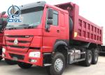 New 6x4 Sinotuk Howo 336hp Dump Truck Tipper Truck 17.38 Cbm Body Cargo Euro 2